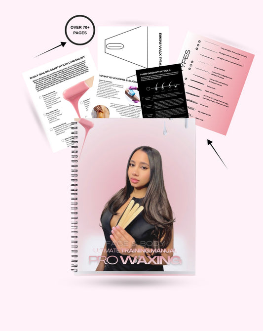 Pro Waxing Training Manual (Digital eBook)